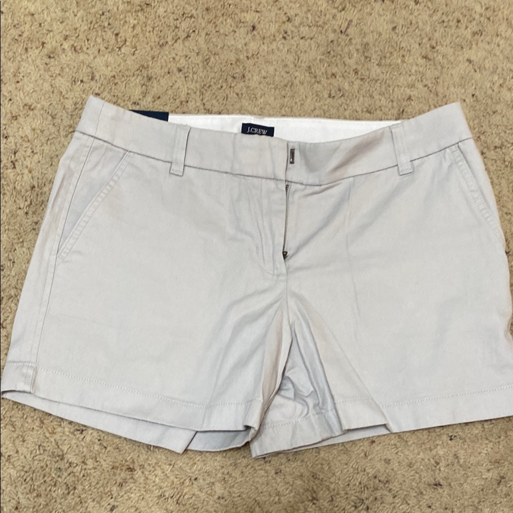 J. Crew Gray Cargo Shorts Lightweight Tailored